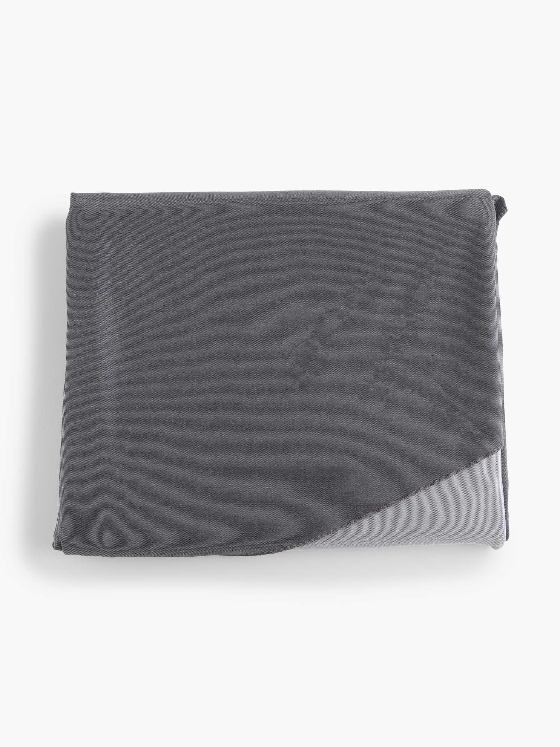 MANTEL REDONDO 3,20m ø GRIS/PLATA