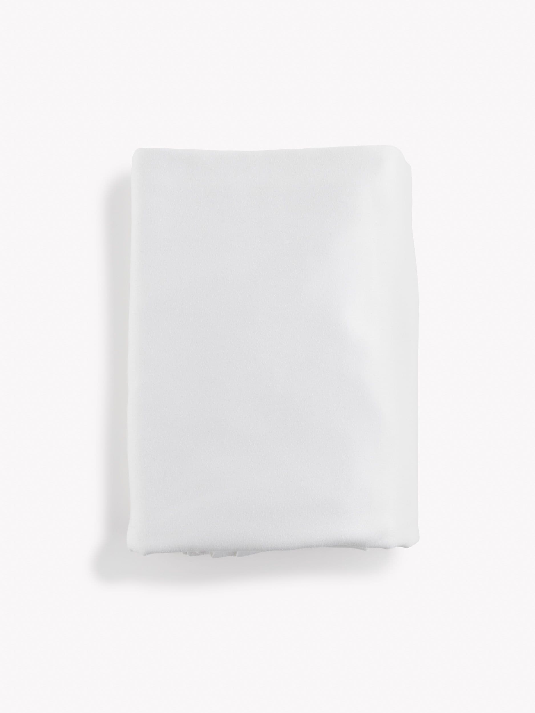 MANTEL BLANCO POLIÉSTER REDONDO 3,30m.