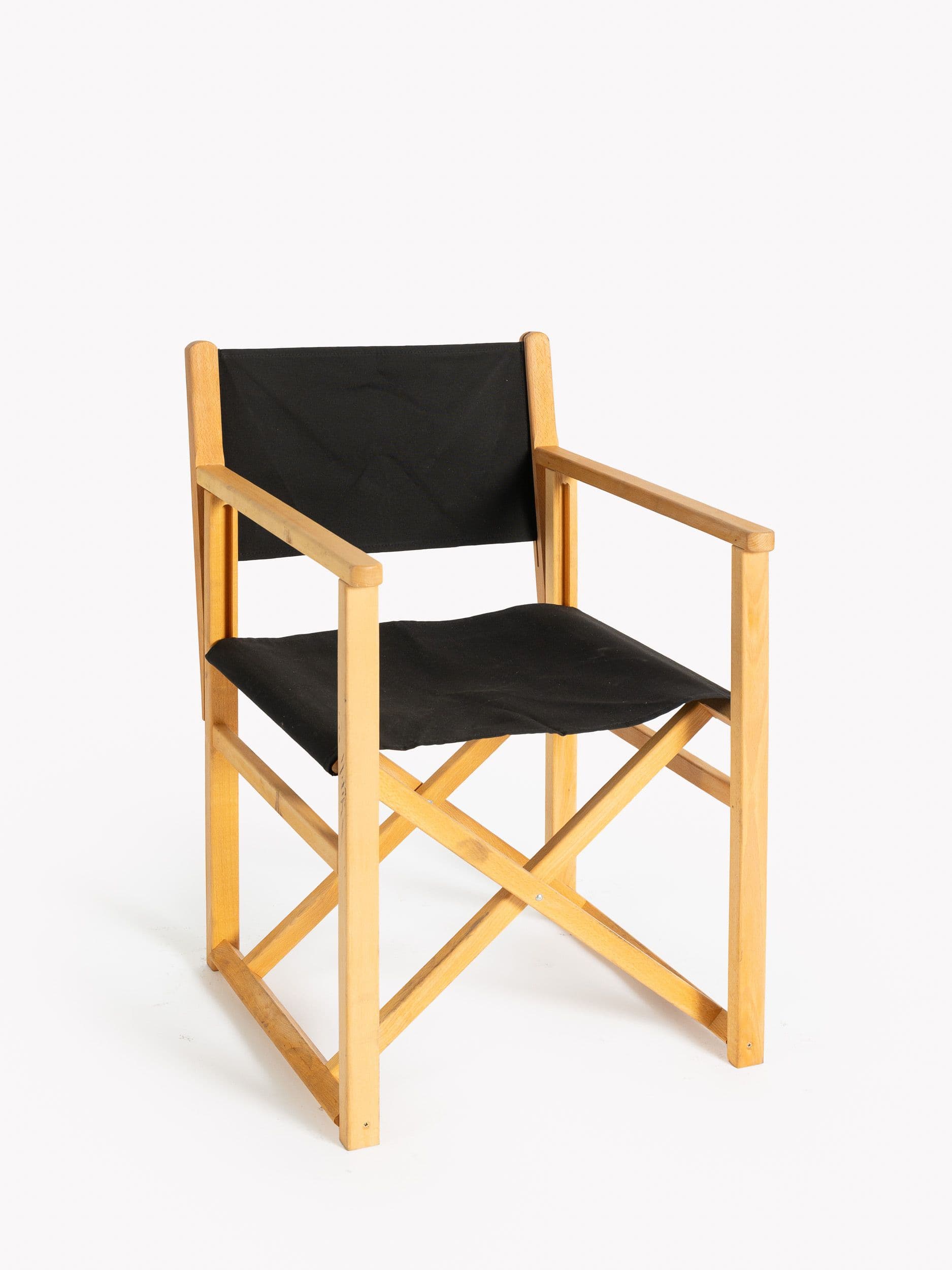 Cadira de director de cinema negre