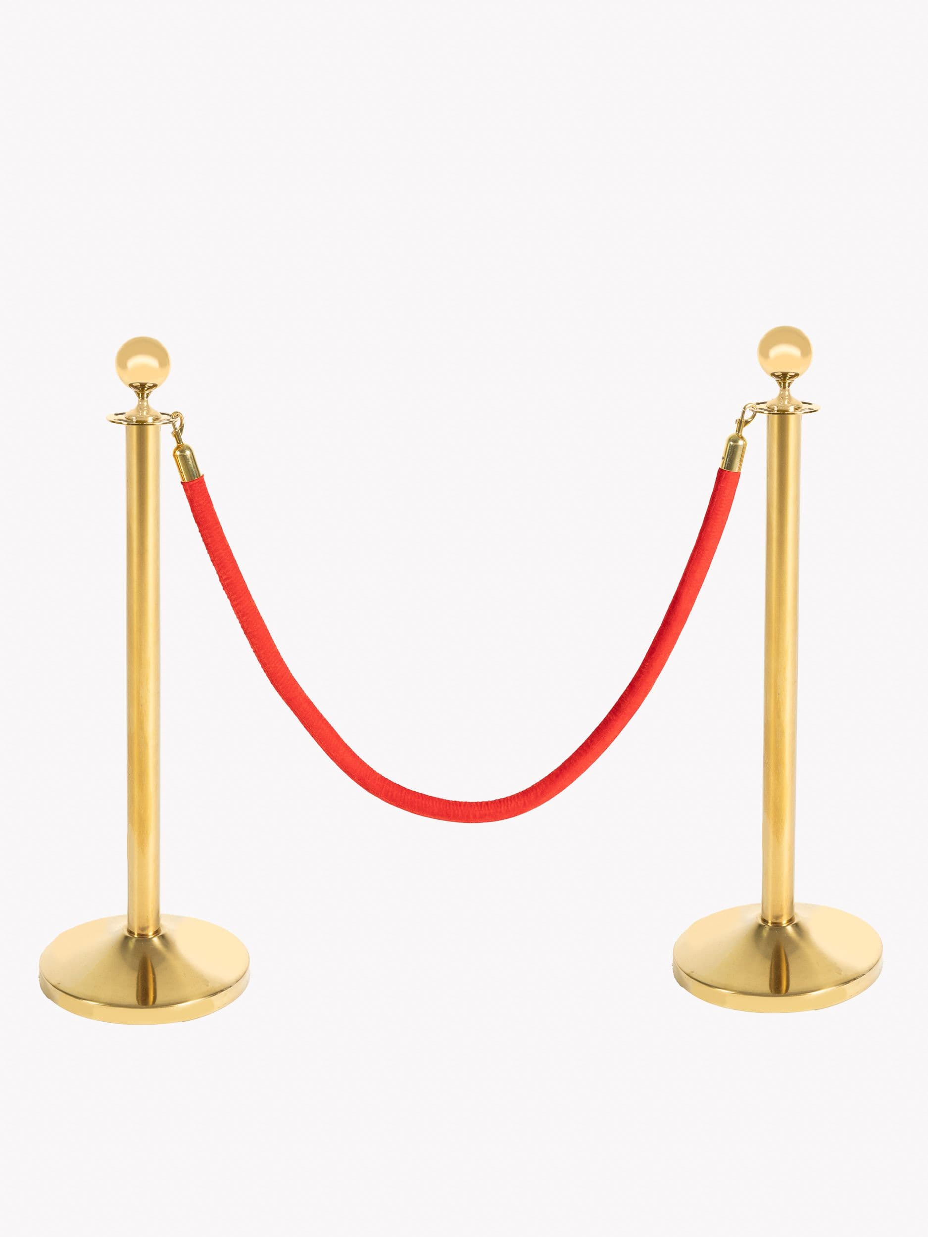 Cordón rojo para peana 1,50 m