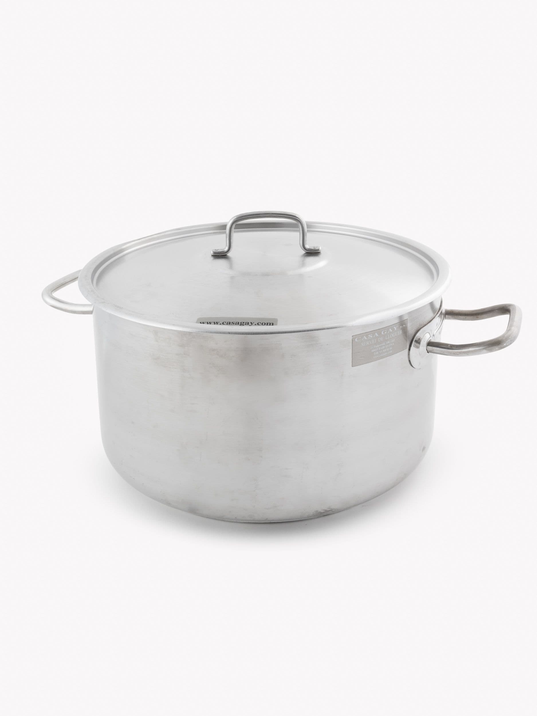 CAZUELA INOX. 35cm.Ø -18L