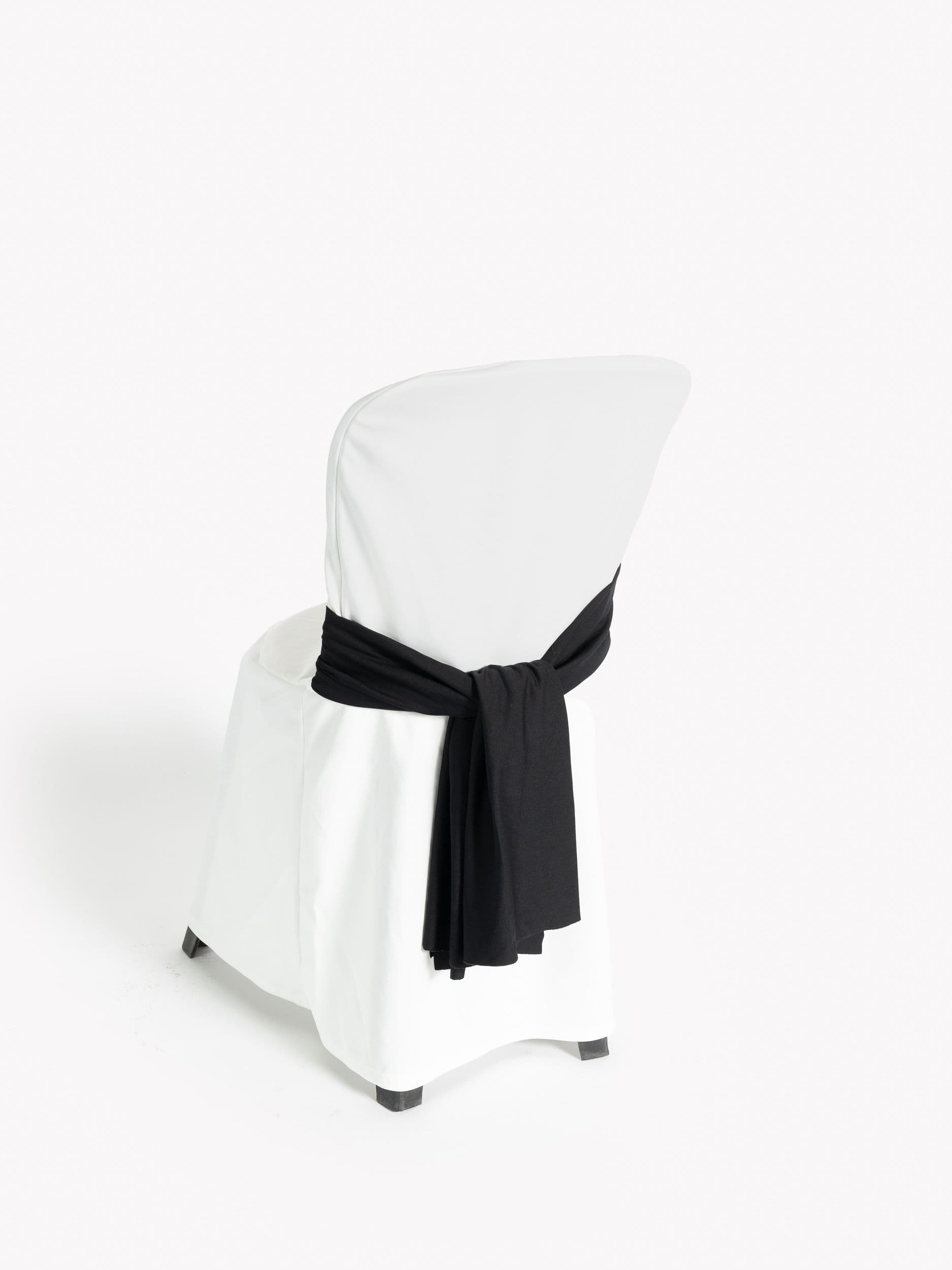 Chair tie, black color