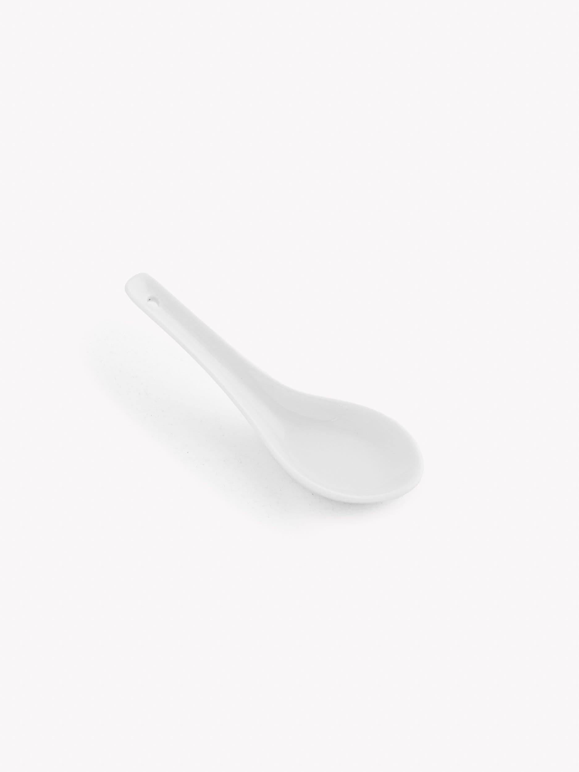 CUCHARITA CHINA-DEGUSTACION PORCELANA (paq.10 und)
