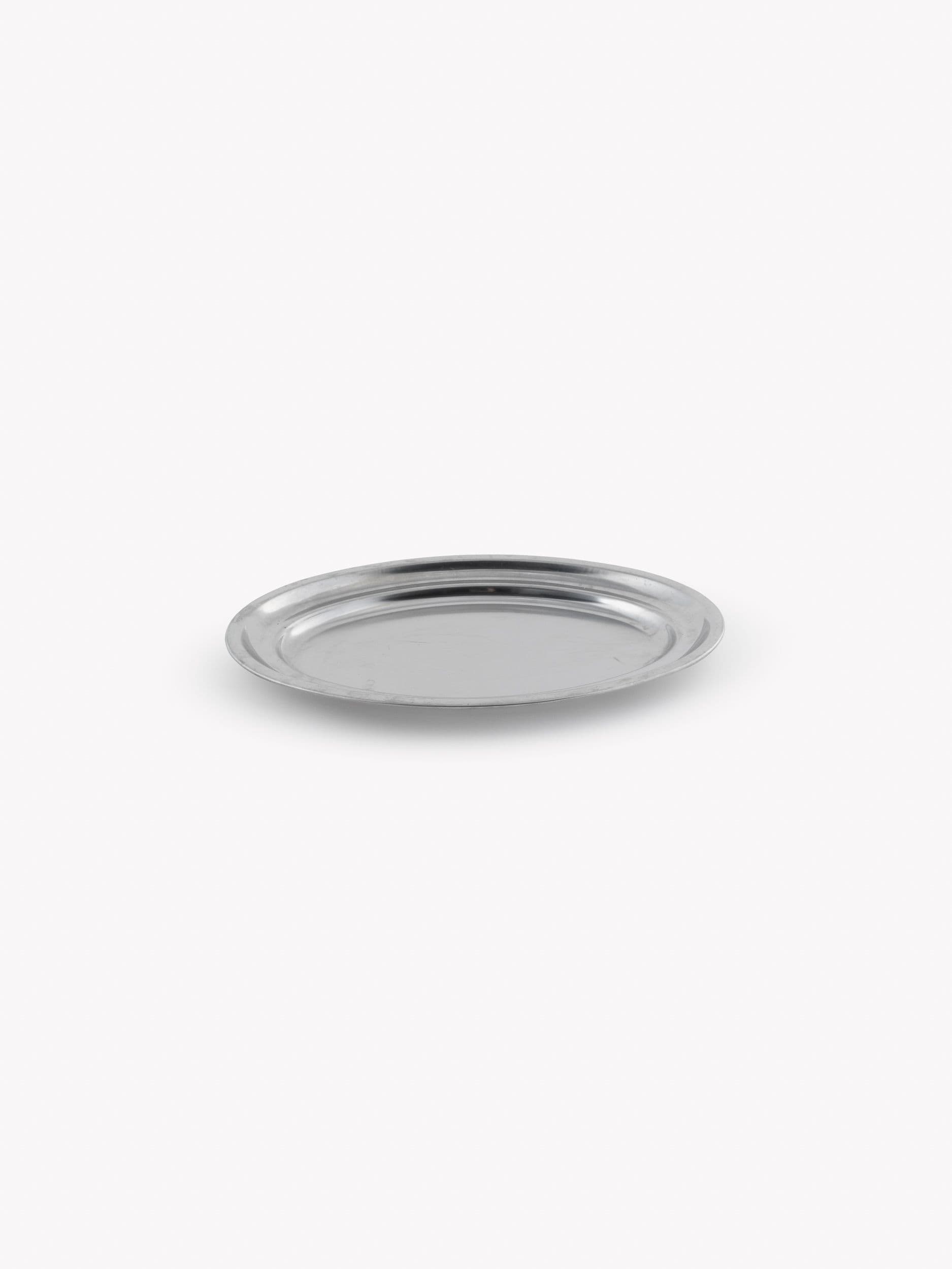 BANDEJA OVAL INOX 35x24cm.