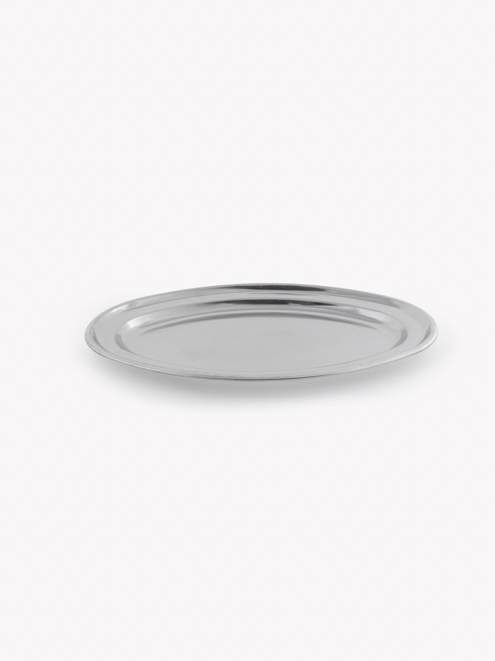 BANDEJA OVAL INOXIDABLE 50x34cm.